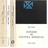 ESTUDOS DE CULTURA MEDIEVAL (3 VOLS.)