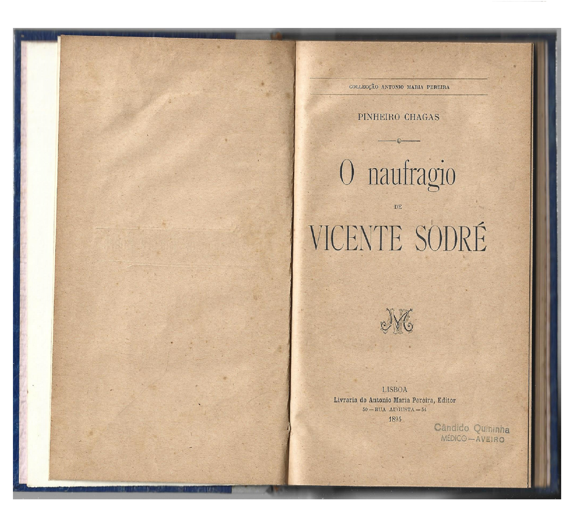 O NAUFRÁGIO DE VICENTE SODRÉ