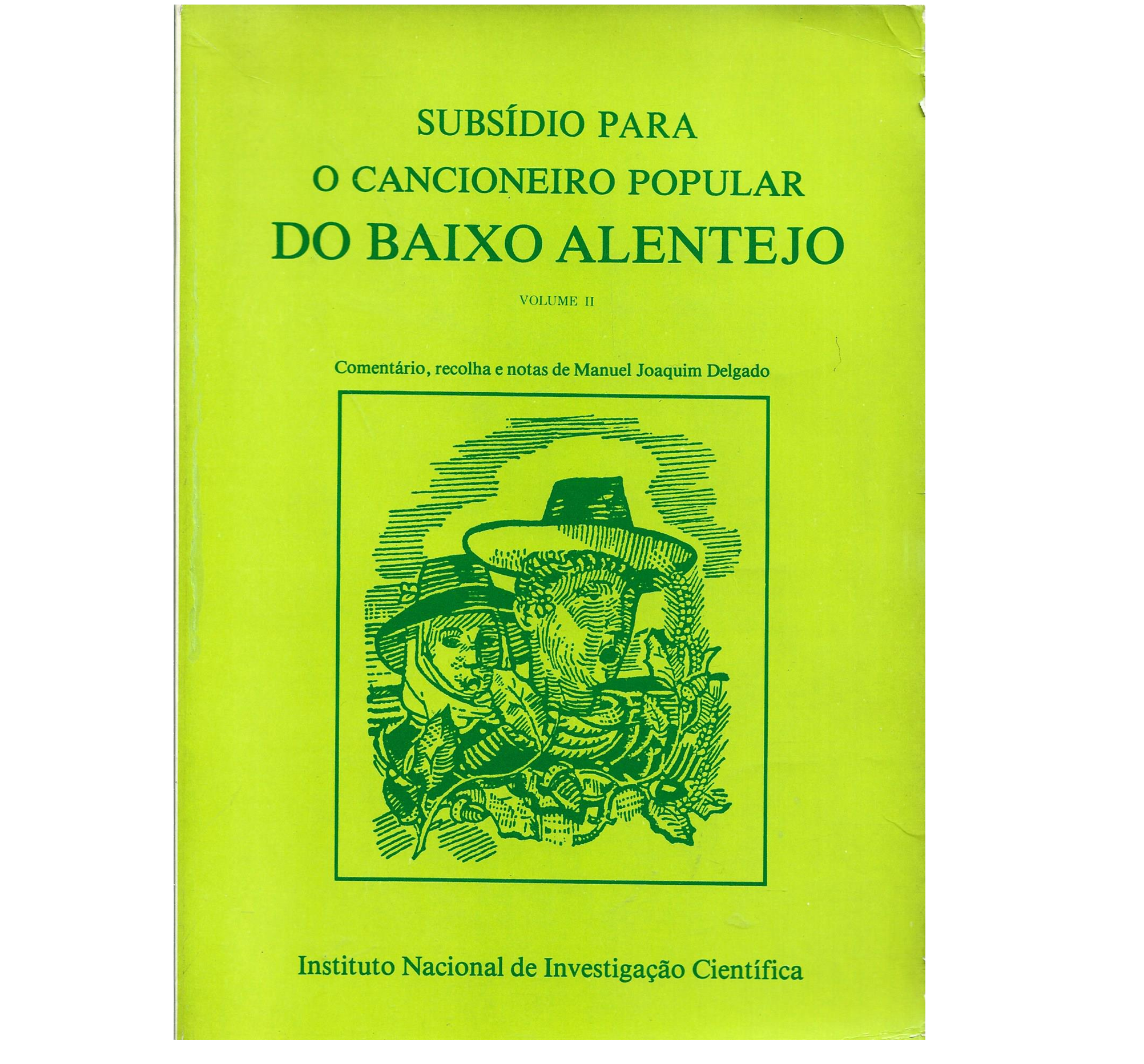 CANCIONEIRO POPULAR DO BAIXO ALENTEJO