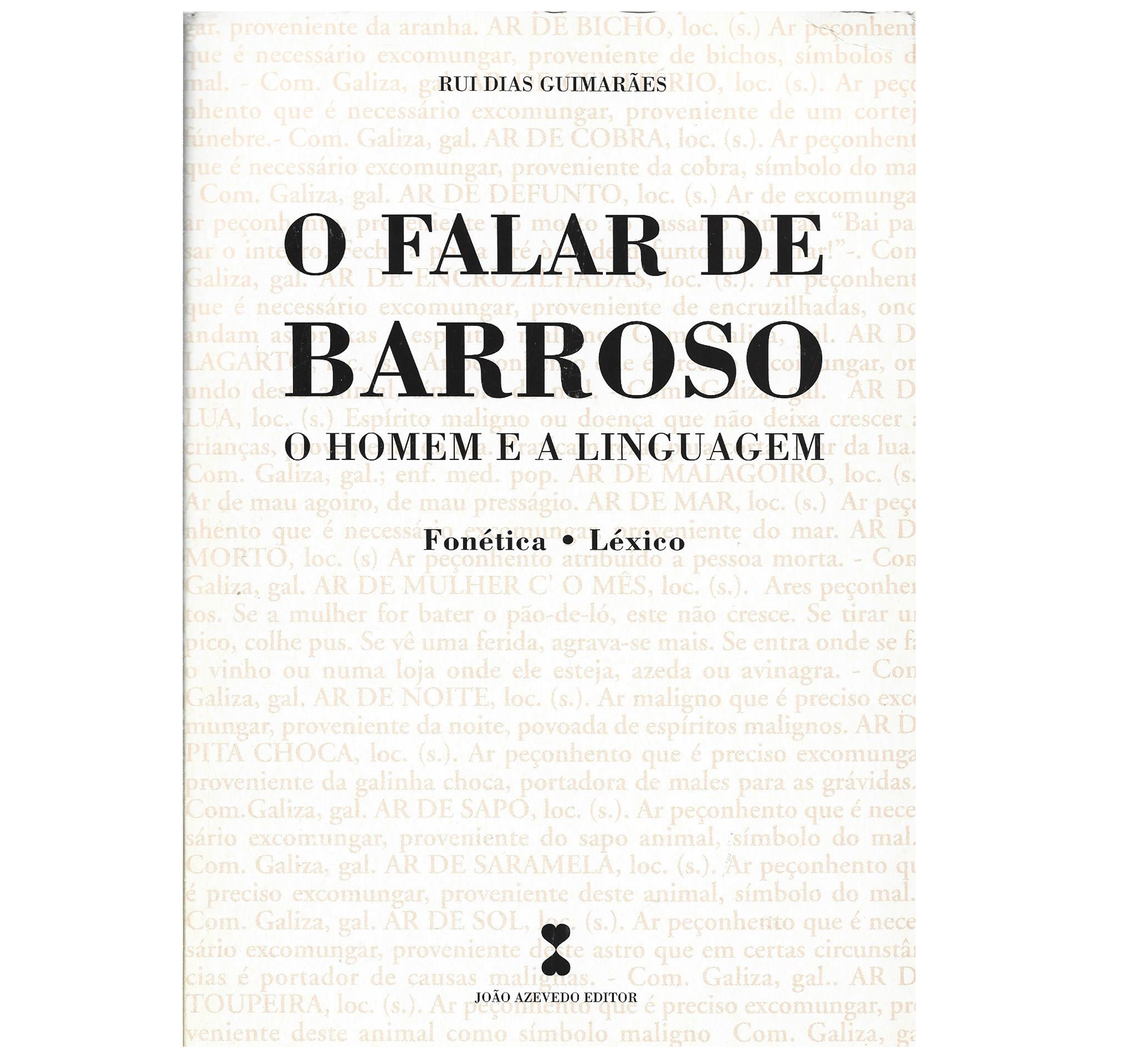O FALAR DE BARROSO: O HOMEM E A LINGUAGEM. FONÉTICA. LÉXICO