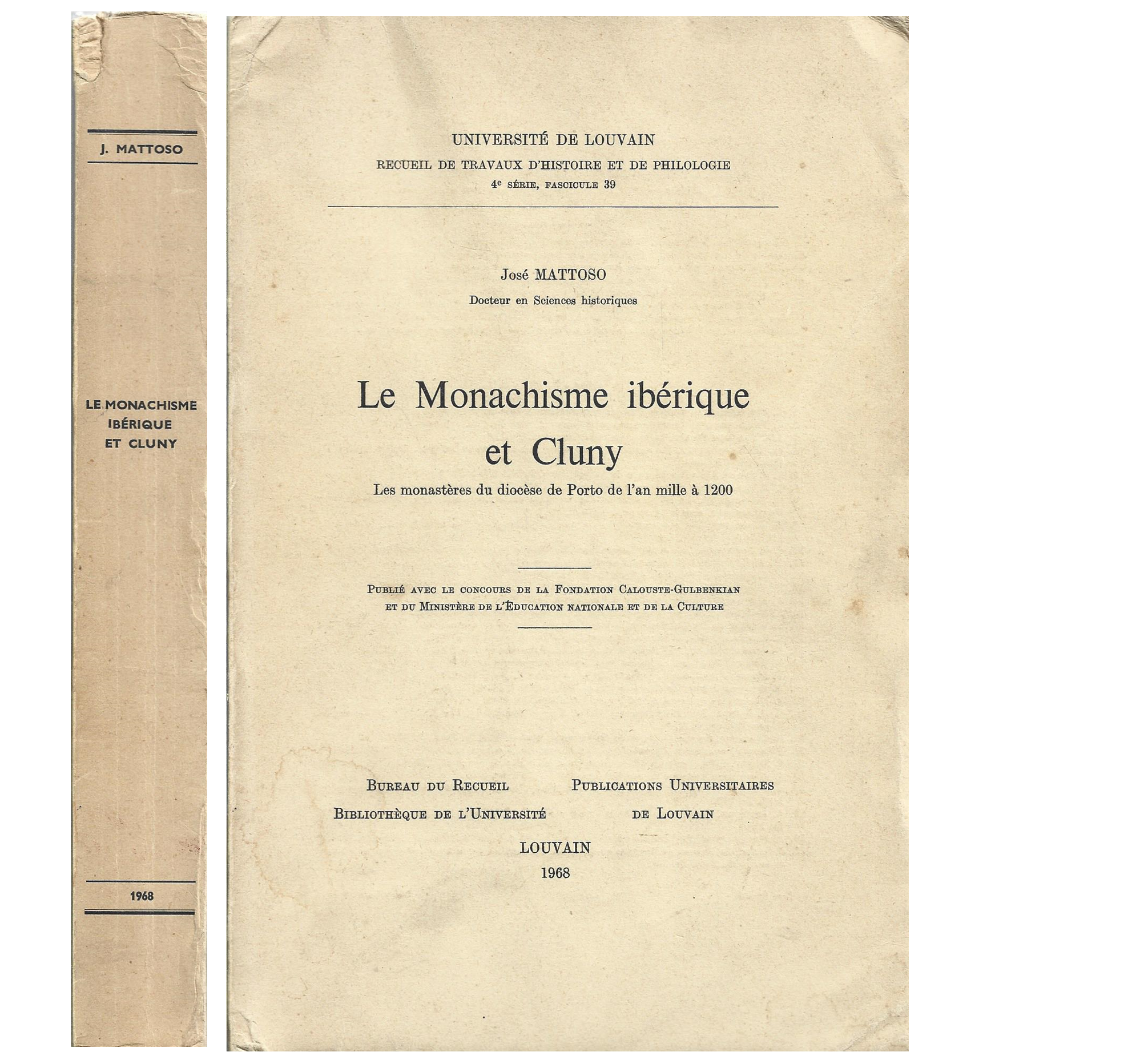 LE MONACHISME IBÉRIQUE ET CLUNY