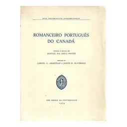 ROMANCEIRO PORTUGUÊS DO CANADÁ