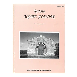 REVISTA AQUAE FLAVIAE. N.º 25 JUNHO 2001