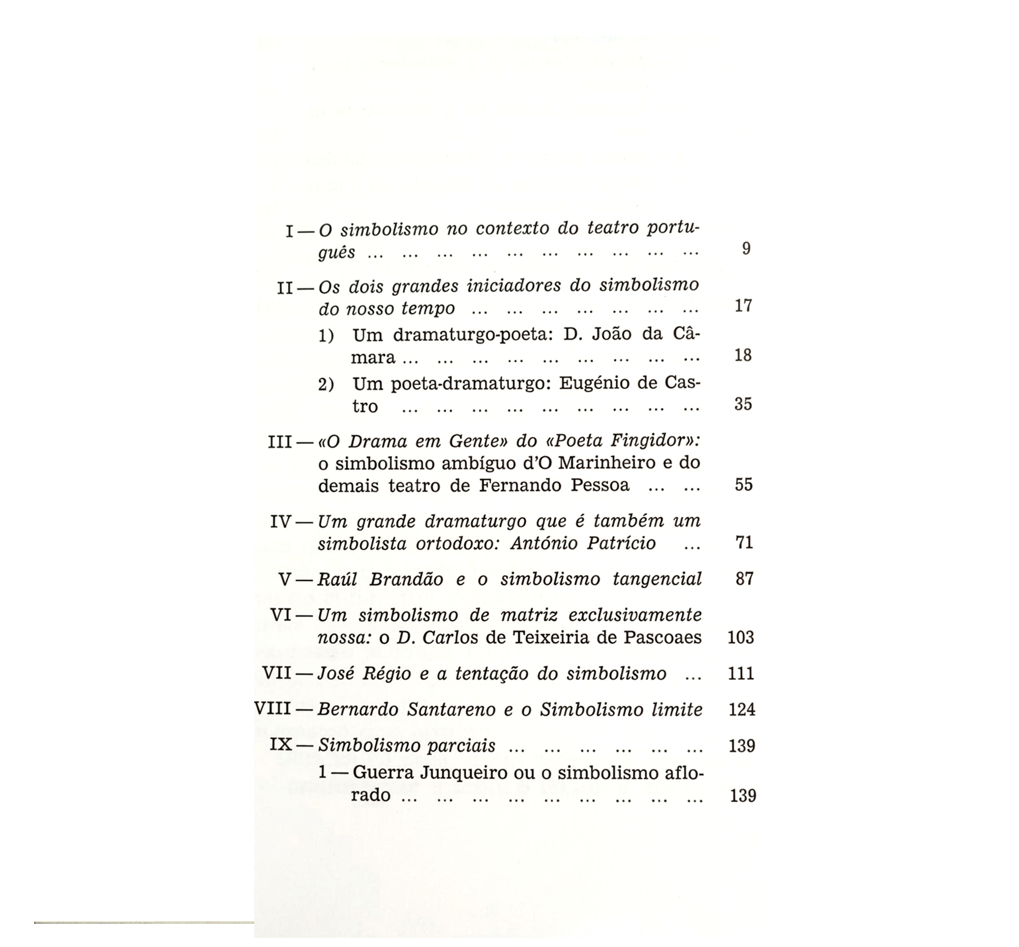 O SIMBOLISMO NO TEATRO PORTUGUÊS: 1890-1990