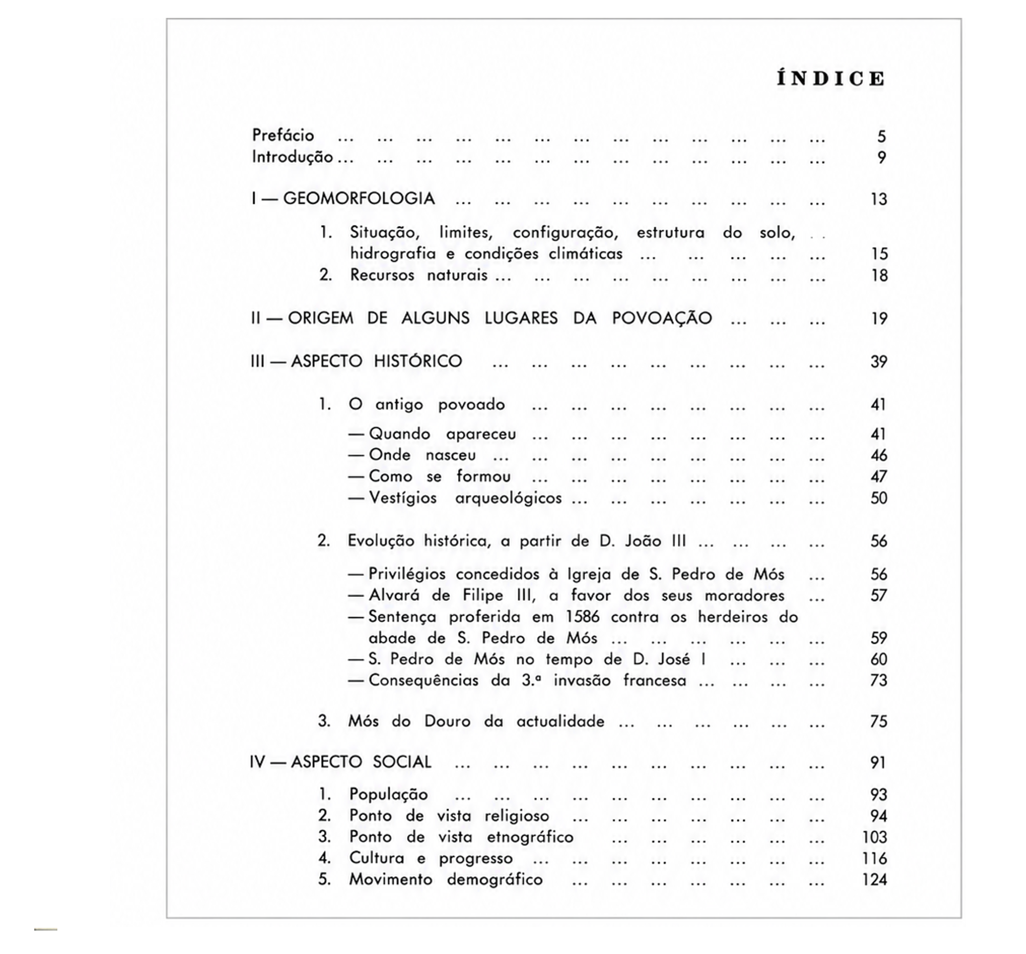 S. PEDRO DE MÓS DO DOURO: MONOGRAFIA HISTÓRICA