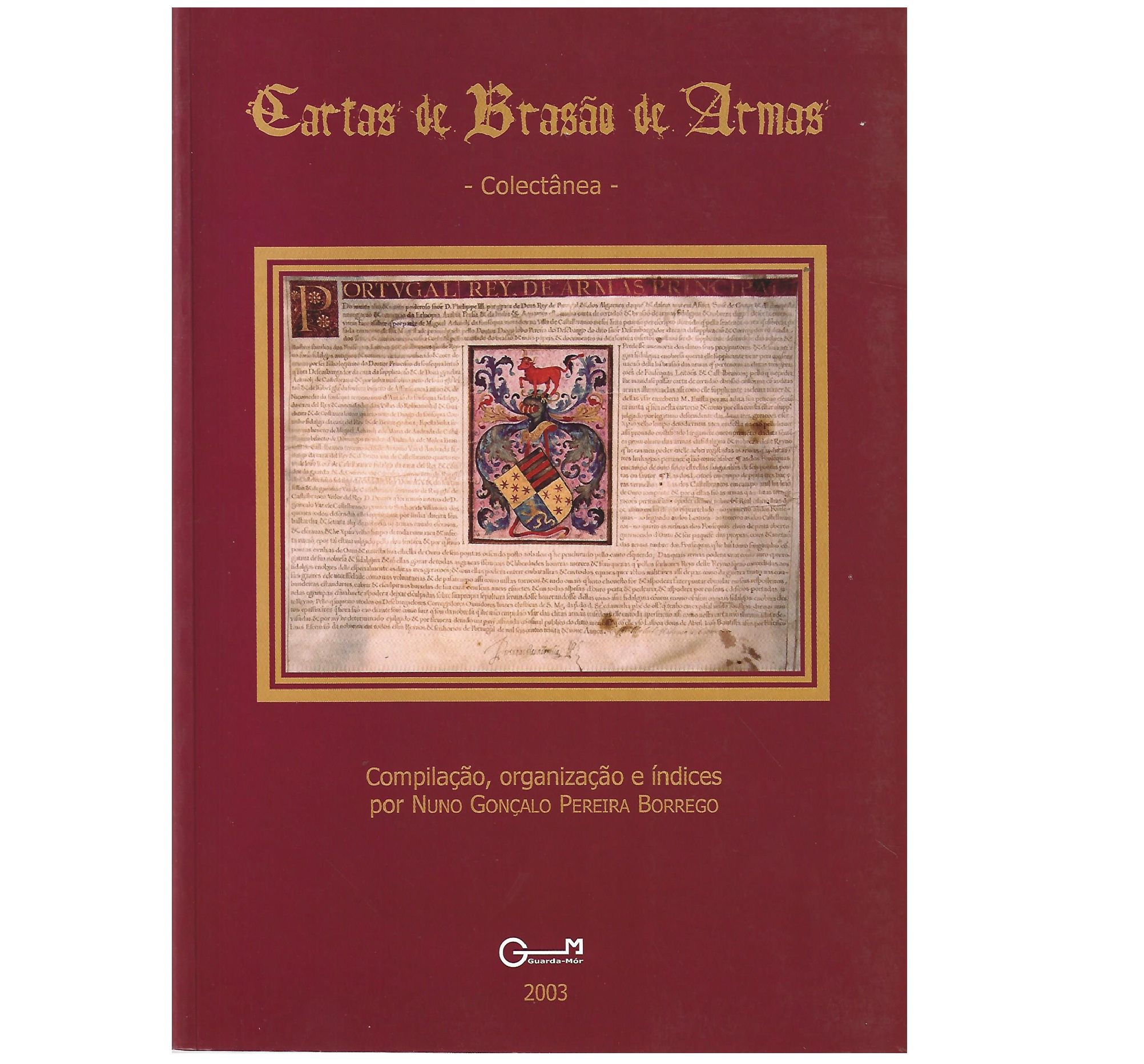 CARTAS DE BRASÃO DE ARMAS: COLECTÂNEA