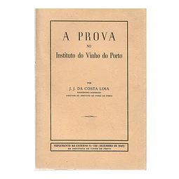 A PROVA NO INSTITUTO DO VINHO DO PORTO