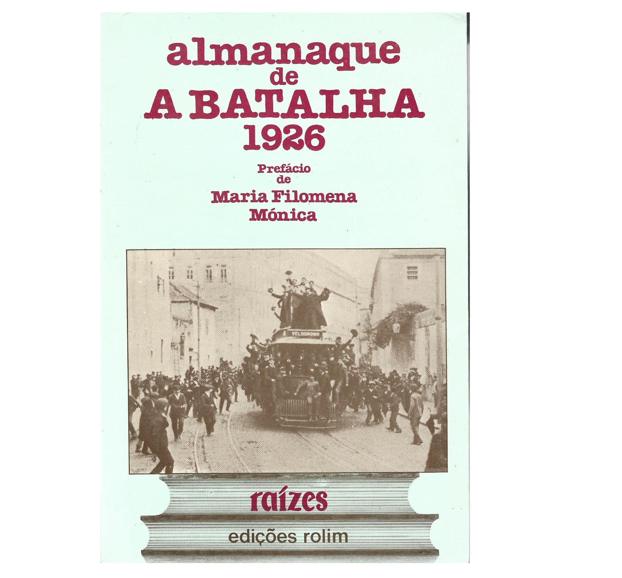ALMANAQUE DE A BATALHA: 1926