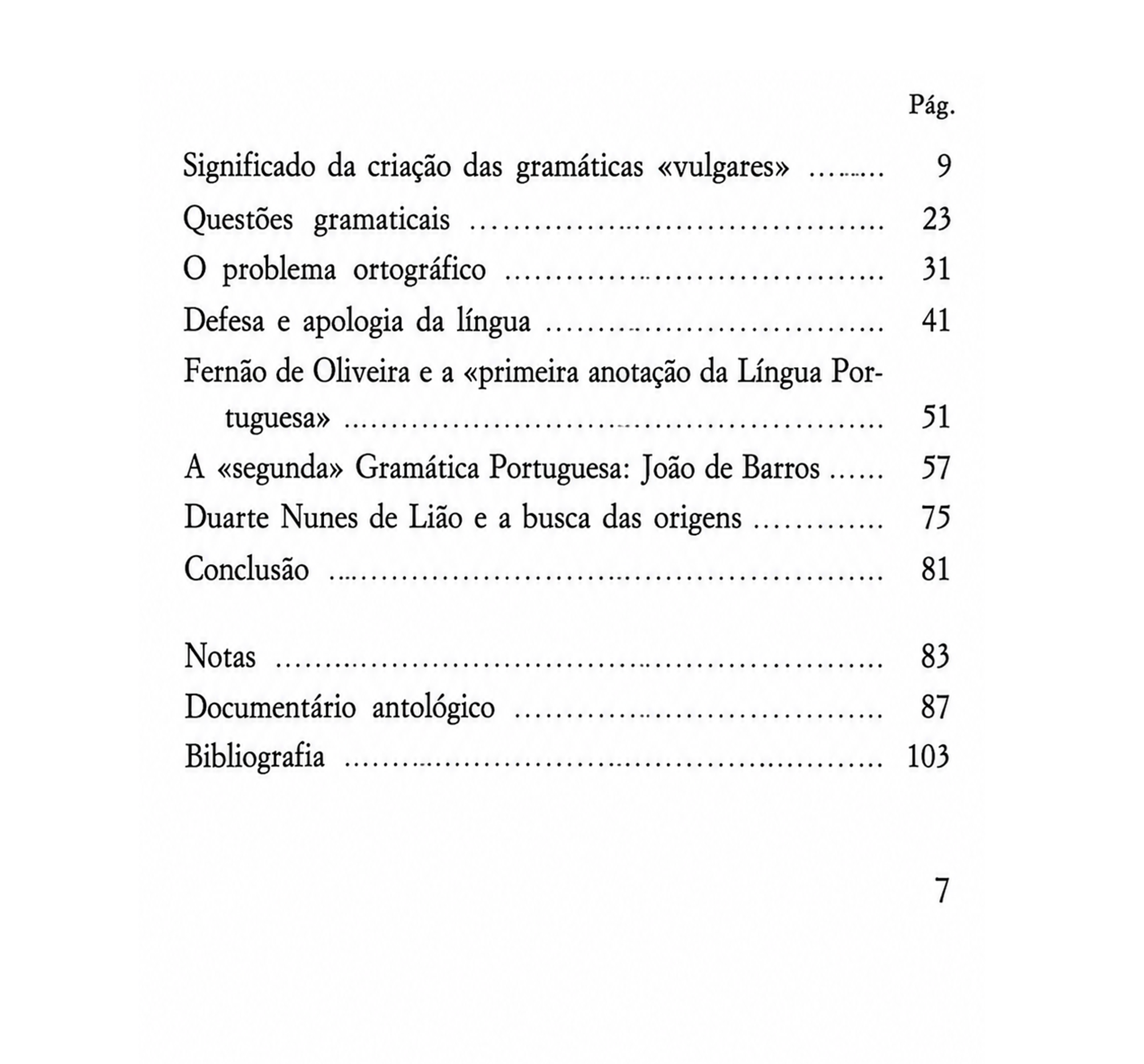 GRAMÁTICOS PORTUGUESES DO SÉCULO XVI