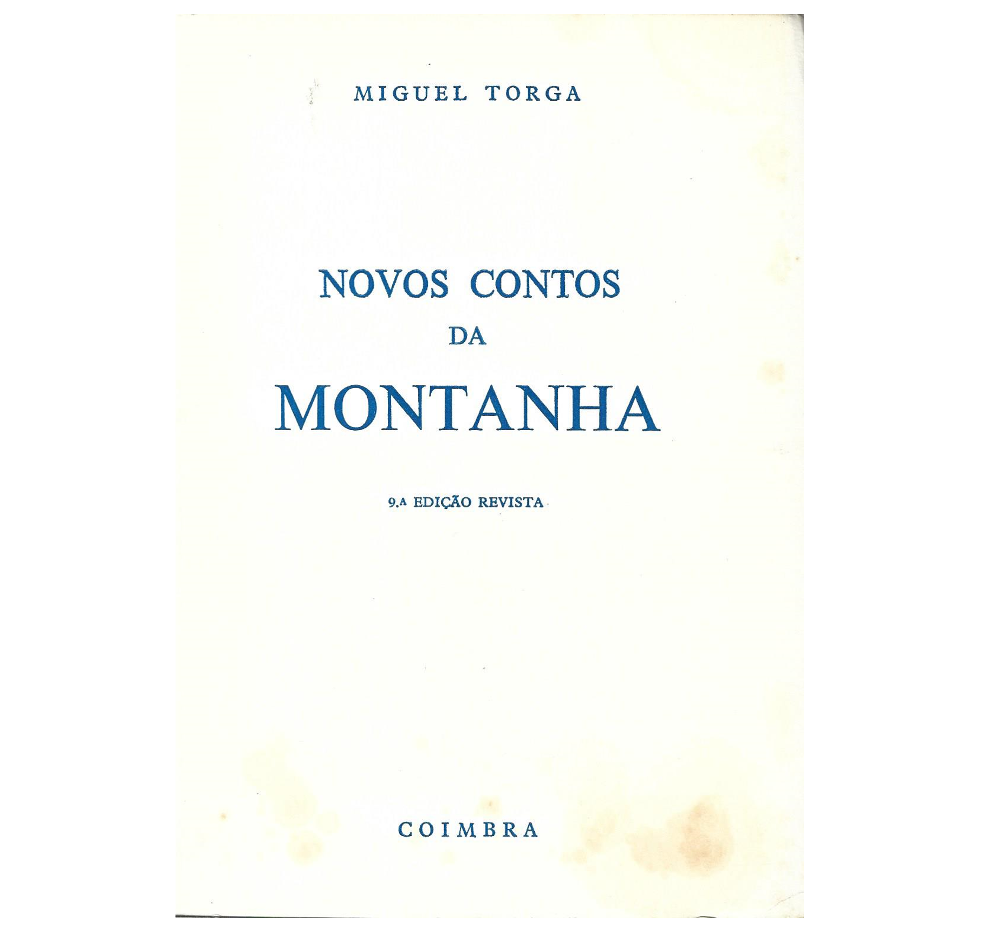 NOVOS CONTOS DA MONTANHA