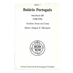 BULÁRIO PORTUGUÊS INOCÊNCIO III (1198-1216)