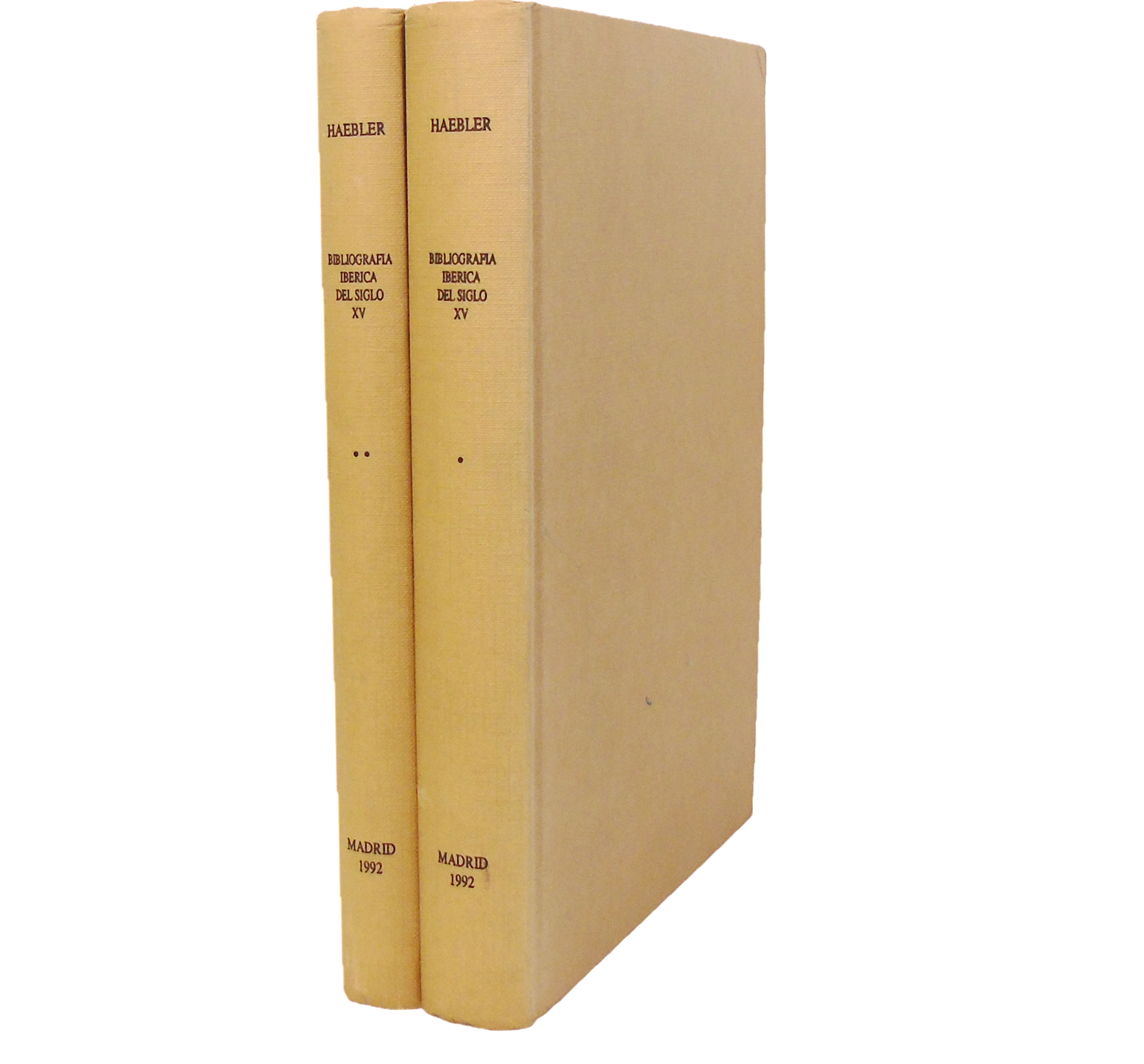 BIBLIOGRAFIA IBERICA DEL SIGLO XV