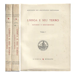 LISBOA E SEU TERMO: ESTUDOS E DOCUMENTOS