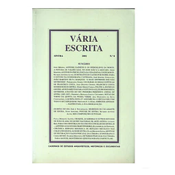 VÁRIA ESCRITA. SINTRA