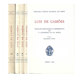 LUÍS DE CAMÕES: EXPOSIÇÃO BIBLIOGRÁFICA COMEMORATIVA DO IV CENTENÁRIO DA SUA MORTE.