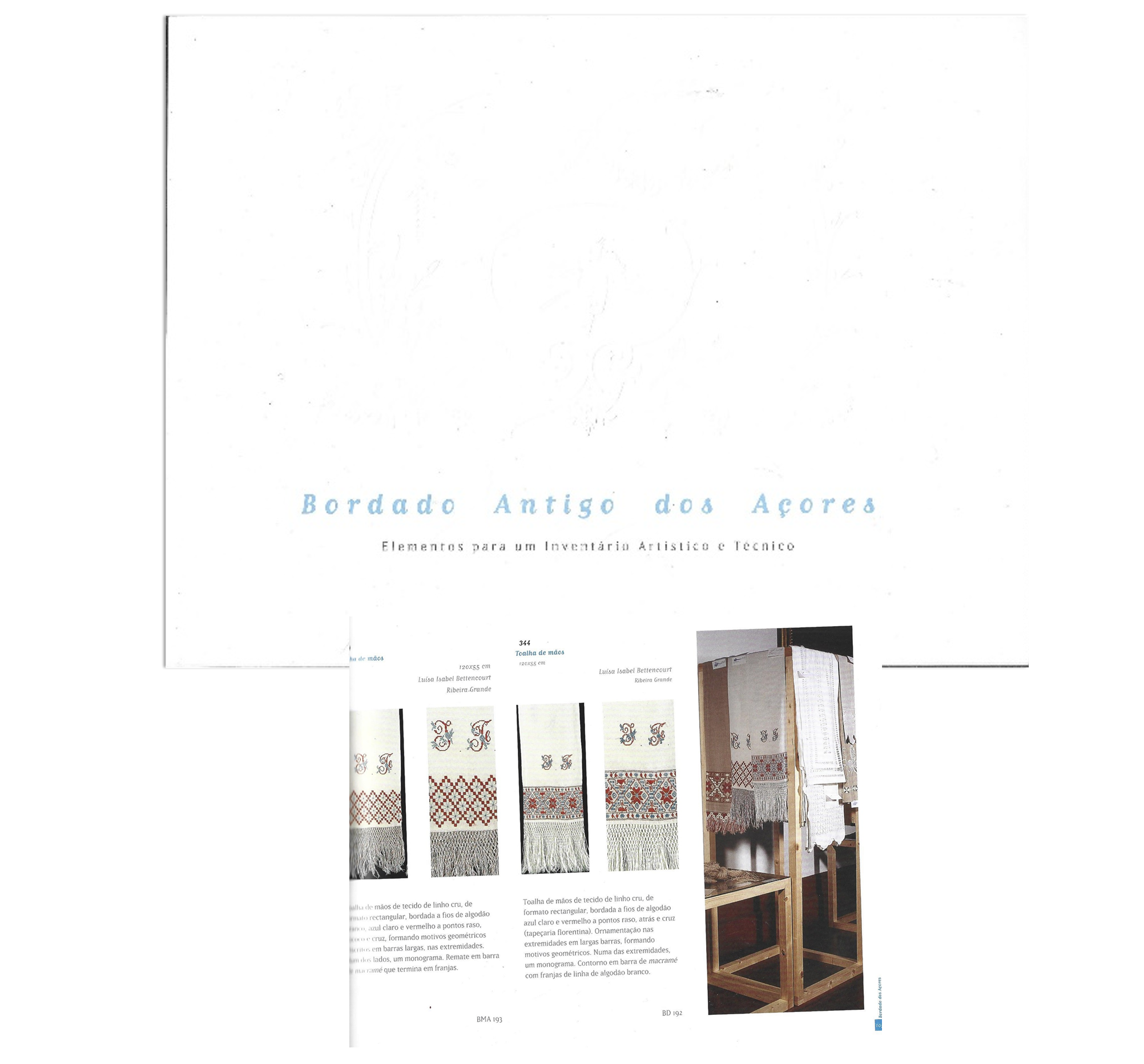 BORDADO ANTIGO DOS AÇORES