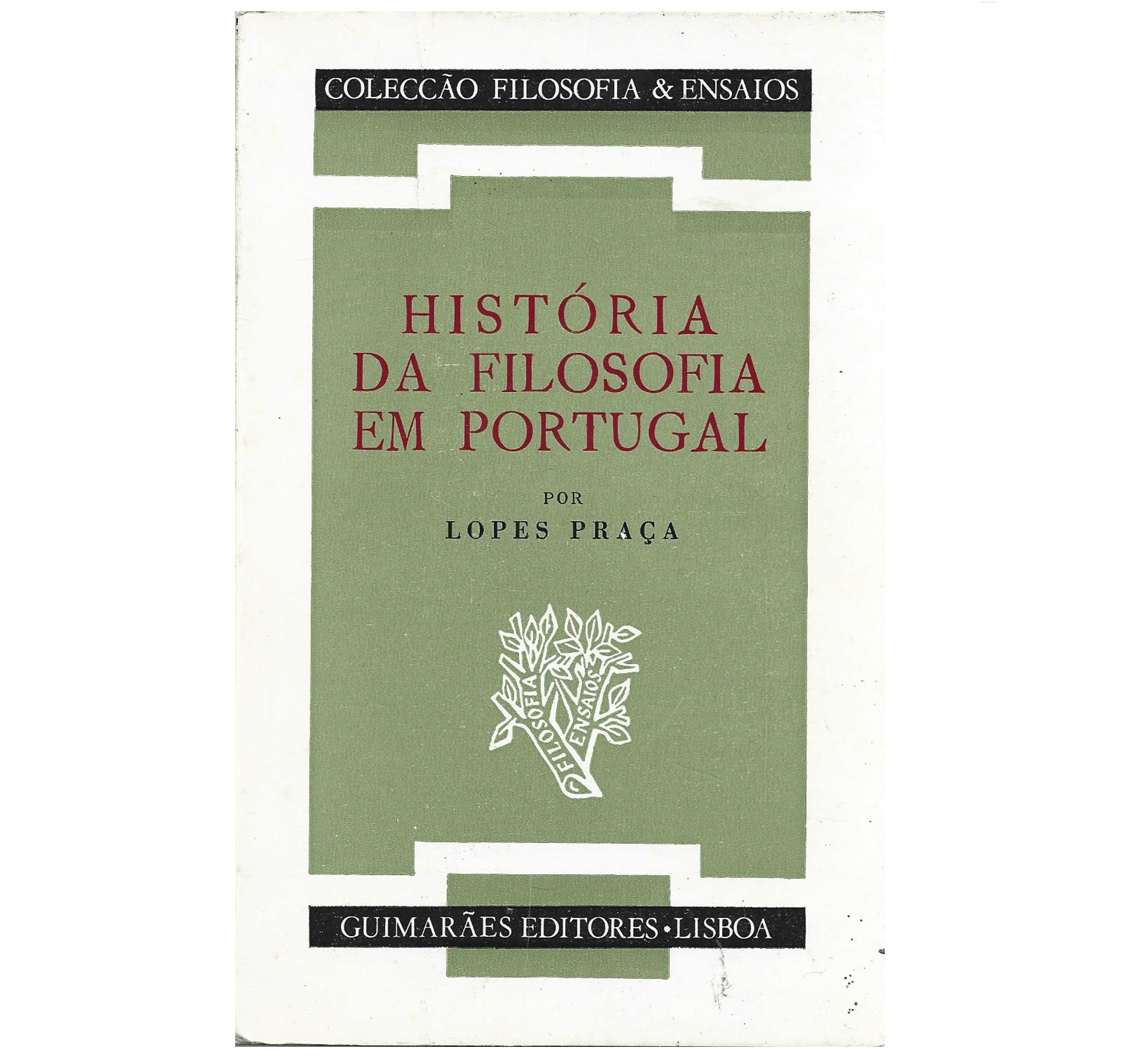 HISTÓRIA DA FILOSOFIA EM PORTUGAL