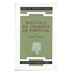 HISTÓRIA DA FILOSOFIA EM PORTUGAL