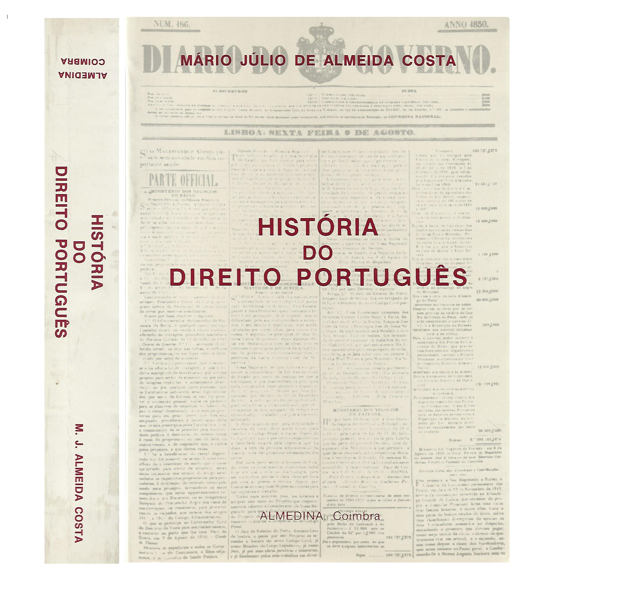 HISTÓRIA DO DIREITO PORTUGUÊS