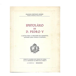 EPISTOLÁRIO DE D. PEDRO V