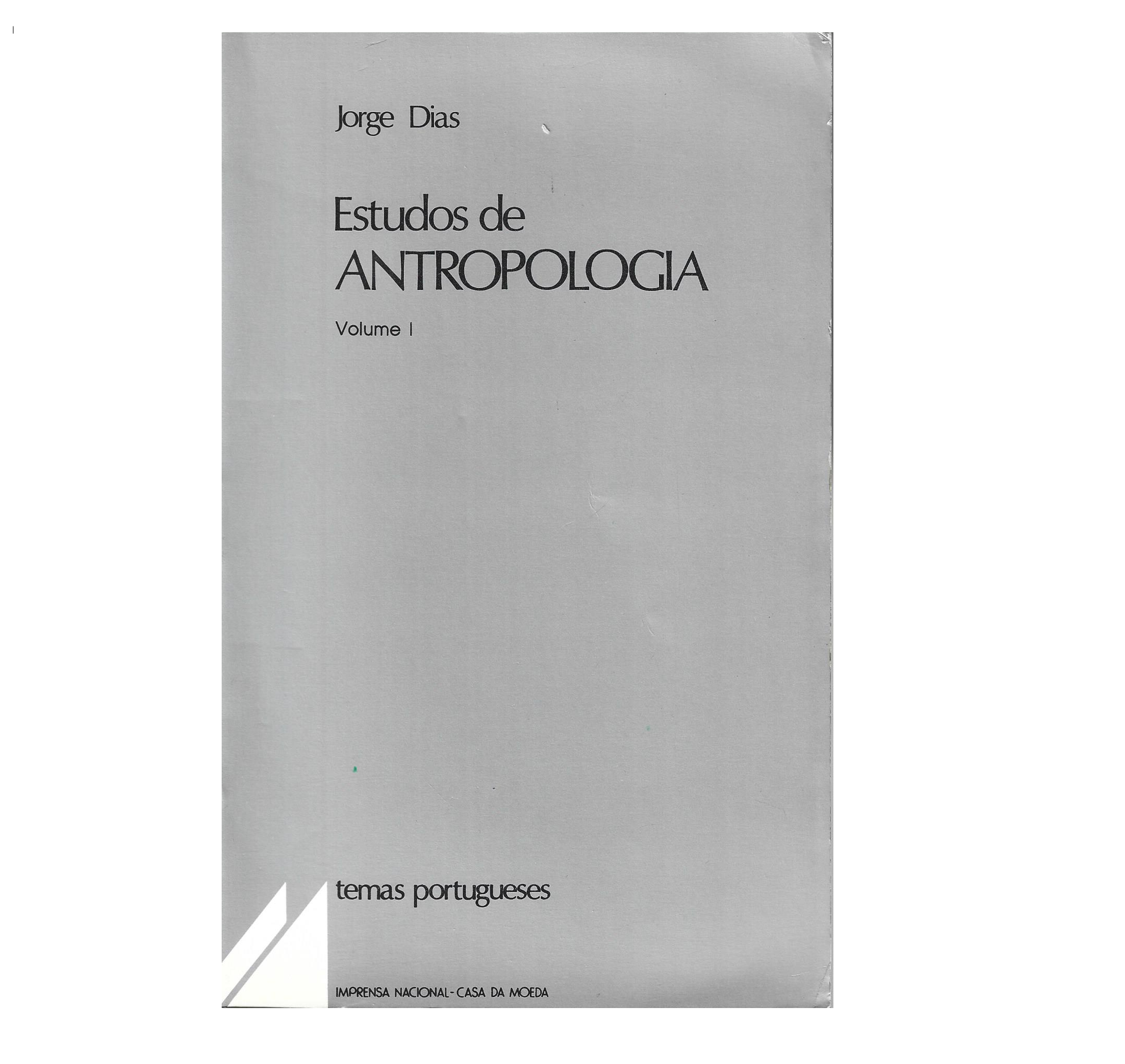 ESTUDOS DE ANTROPOLOGIA