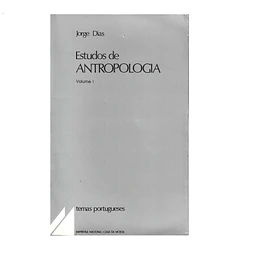ESTUDOS DE ANTROPOLOGIA