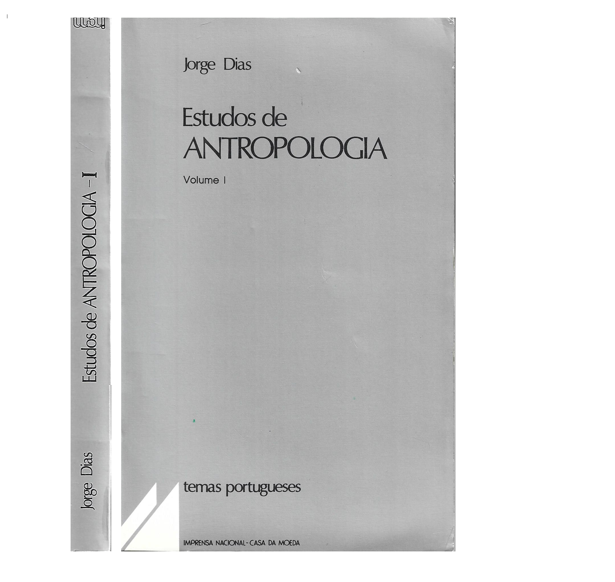 ESTUDOS DE ANTROPOLOGIA