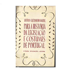 LEGISLAÇÃO E COSTUMES DE PORTUGAL [NA IDADE MÉDIA]