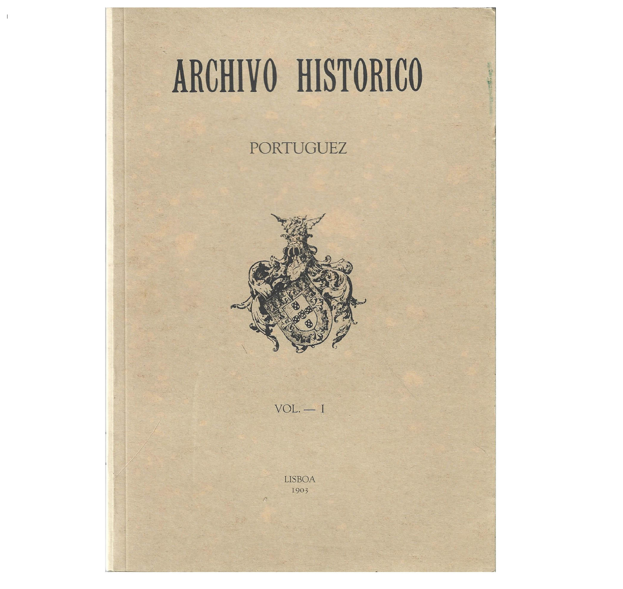 ARCHIVO HISTÓRICO PORTUGUEZ - 11 VOLS.