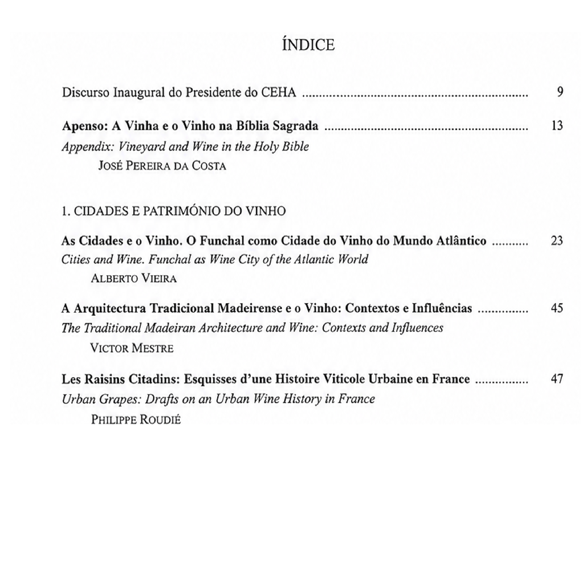 AS CIDADES DO VINHO