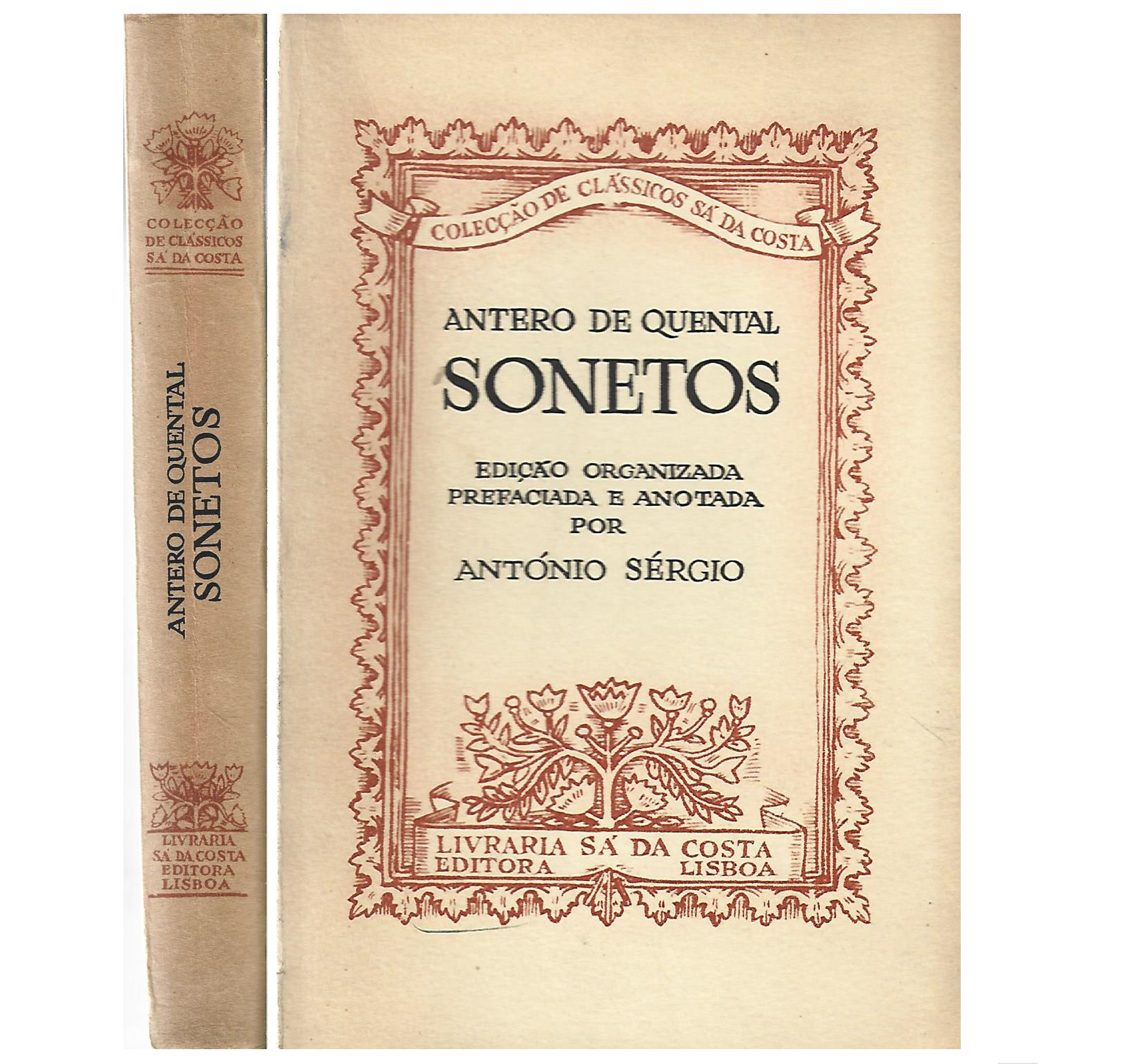 SONETOS. ANTERO DE QUENTAL 