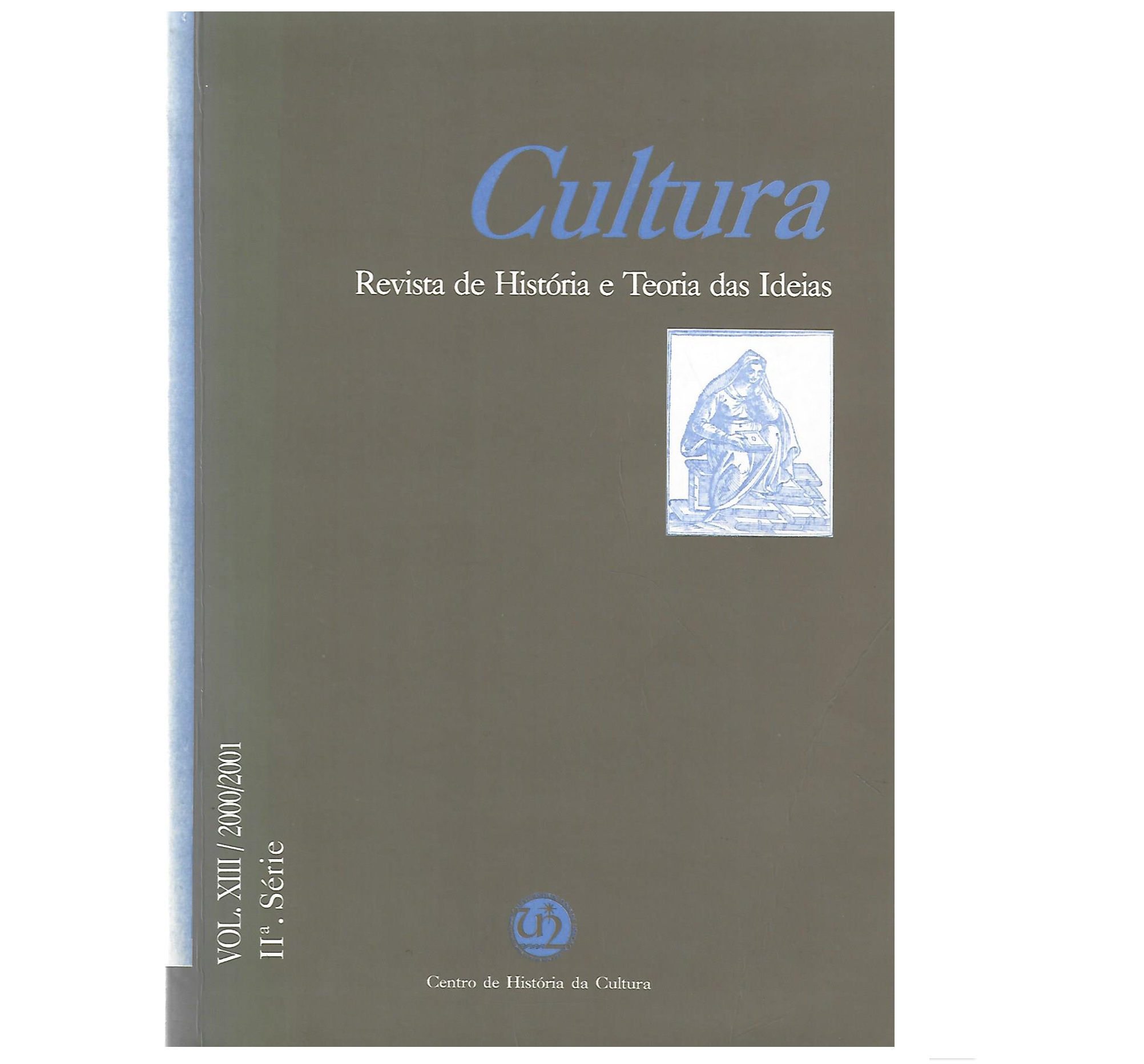 ESCRAVO OU LIVRE? A CONDIÇÃO DE FILHO DE ESCRAVOS: CULTURA: REVISTA DE HISTÓRIA DAS IDEIAS