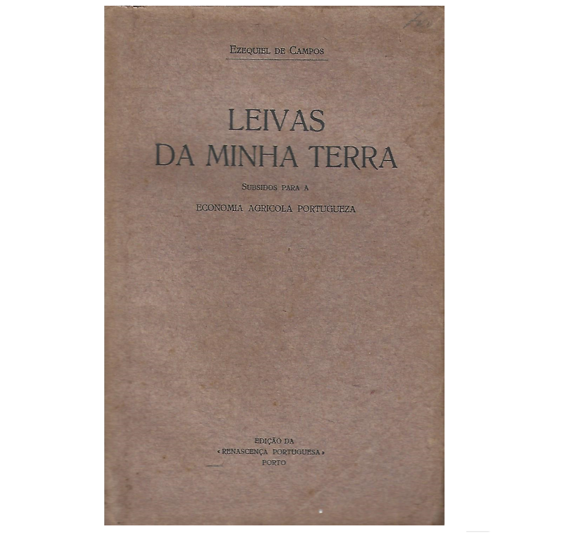 1918 - SUBSIDIOS PARA A ECONOMIA AGRICOLA PORTUGUEZA