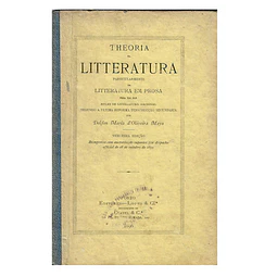 (1897) THEORIA DA LITERATURA