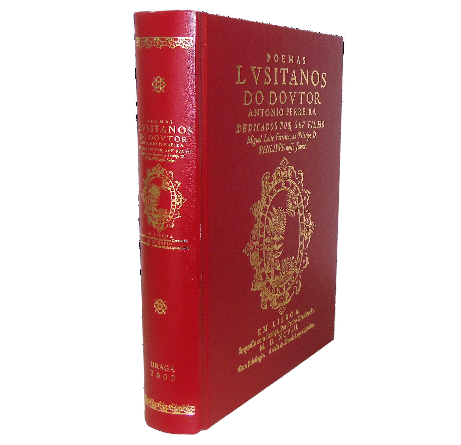 POEMAS LUSITANOS EDIÇÃO FAC-SIMILE DA EDIÇÃO DE 1598