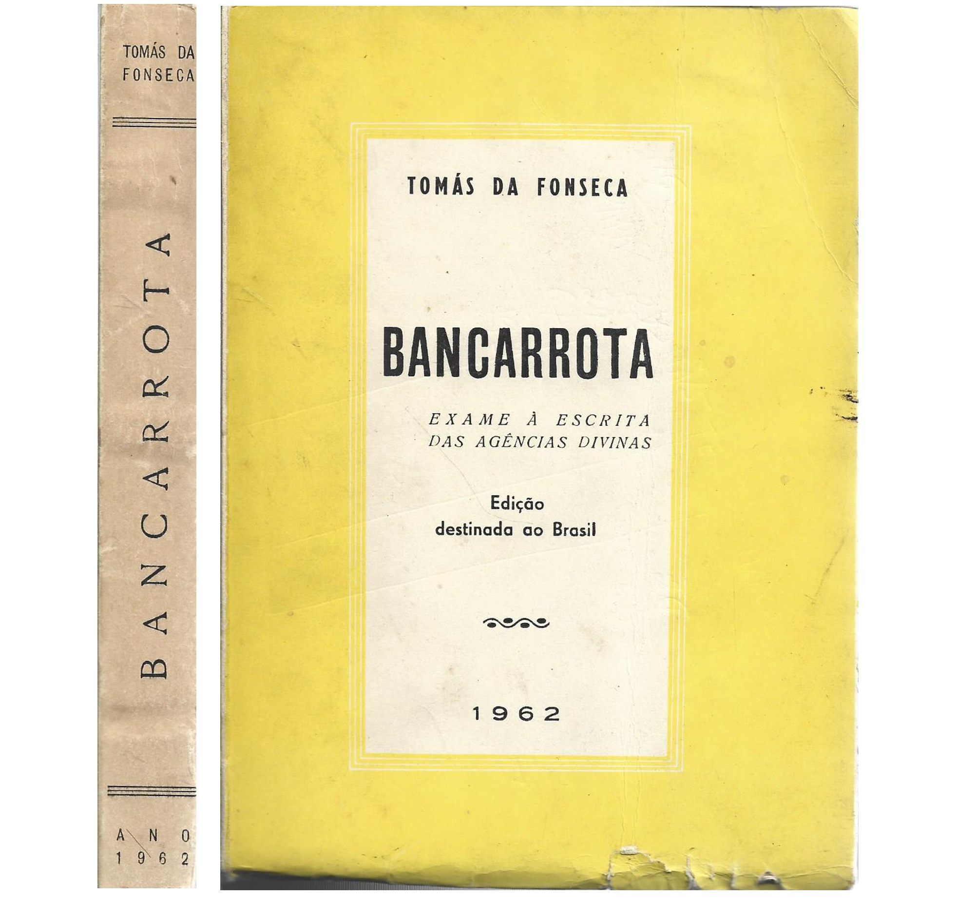 BANCARROTA. EXAME À ESCRITA DAS AGÊNCIAS DIVINAS 