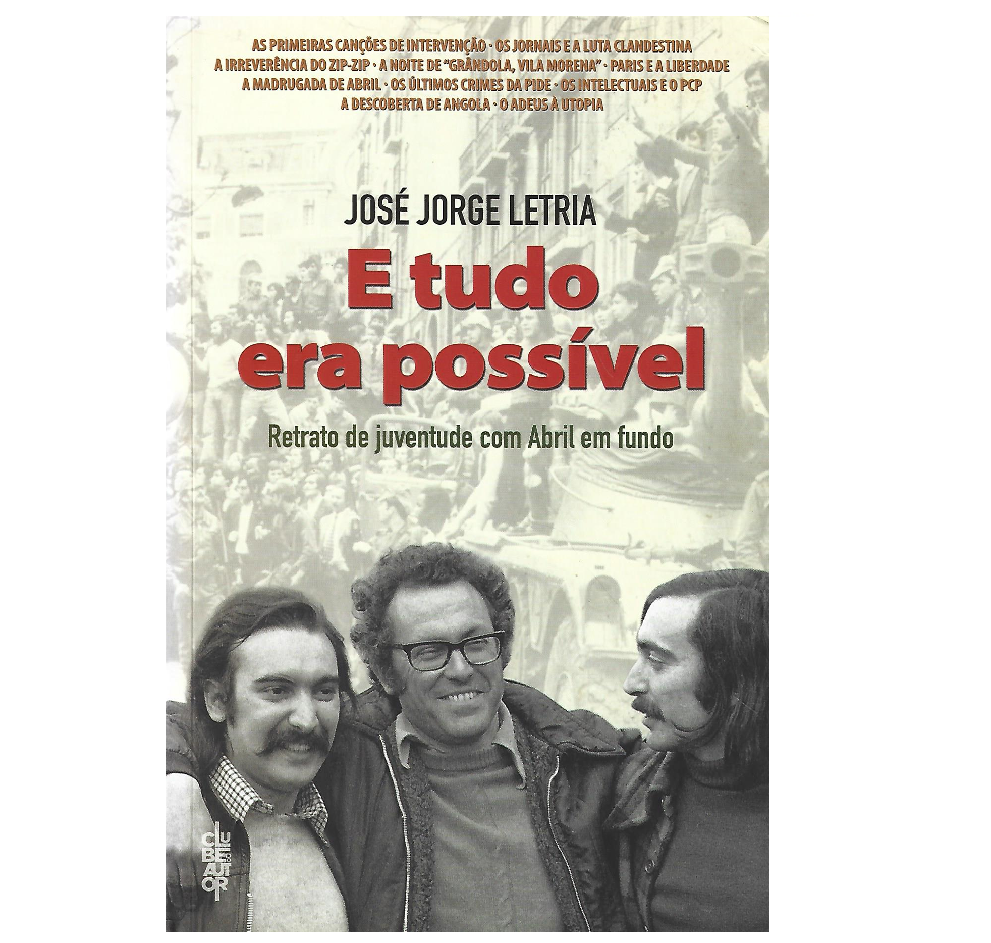 RETRATO DE JUVENTUDE COM ABRIL EM FUNDO