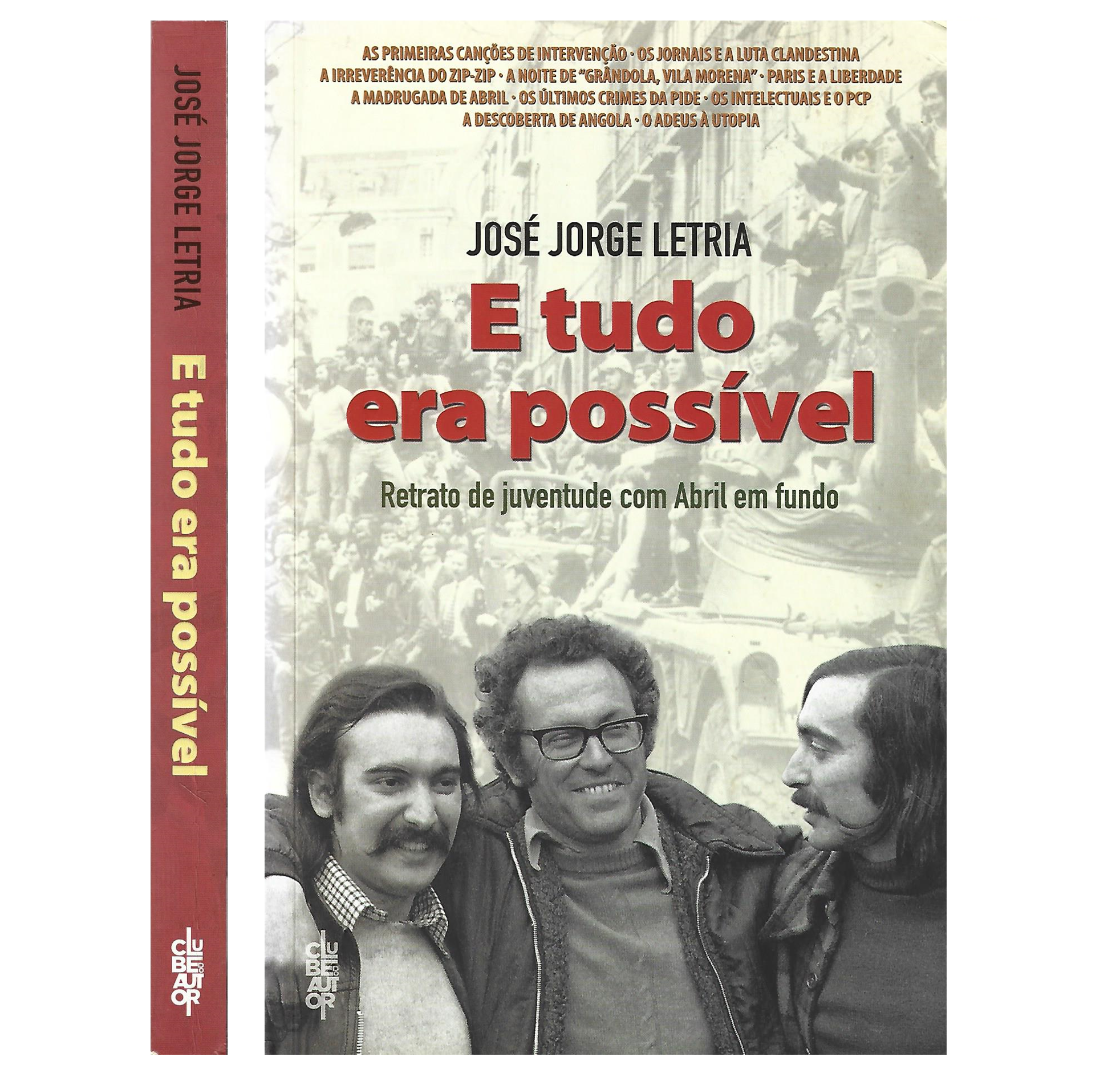 RETRATO DE JUVENTUDE COM ABRIL EM FUNDO