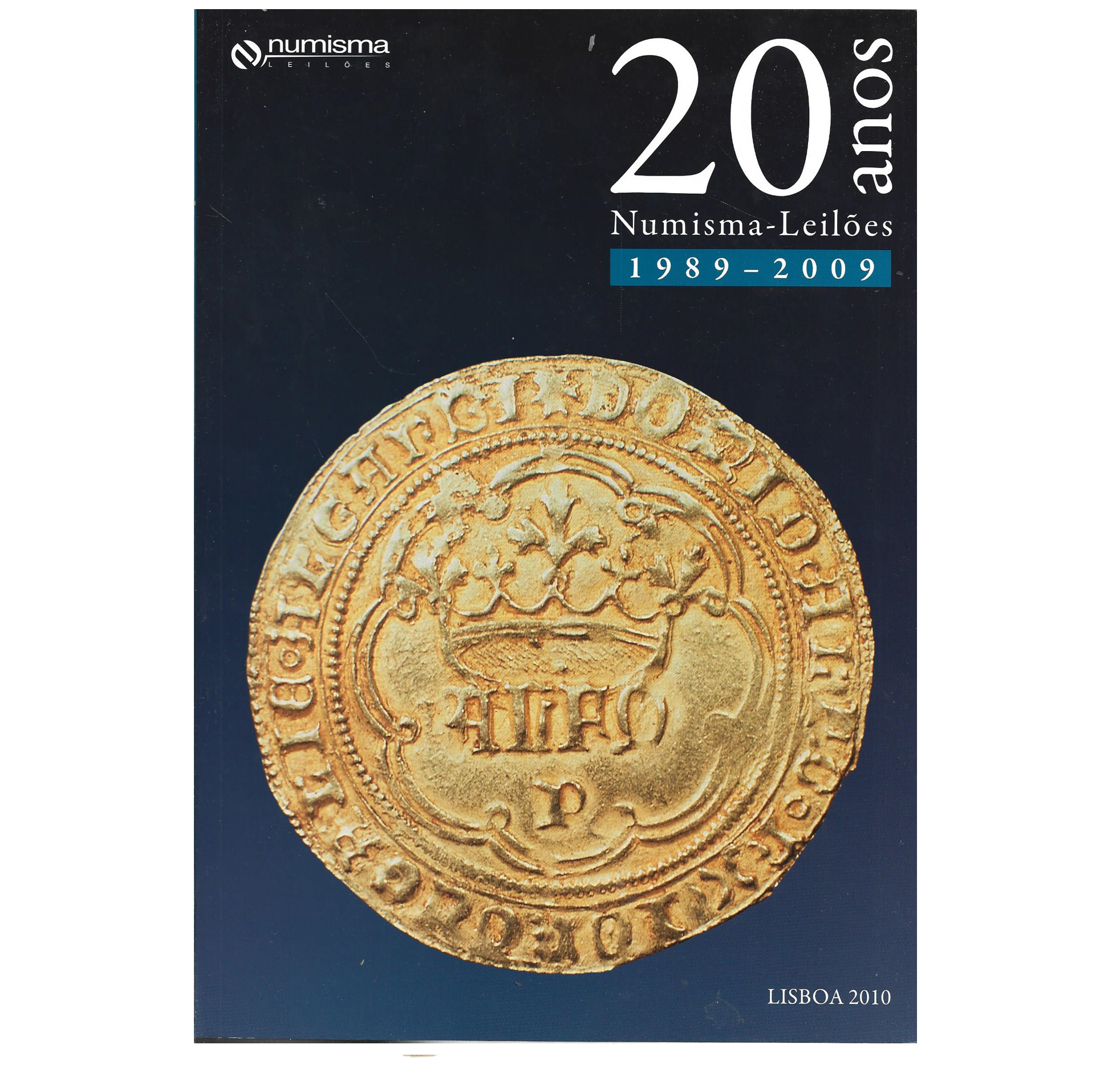 20 ANOS NUMISMA – LEILÕES 1989-2009.