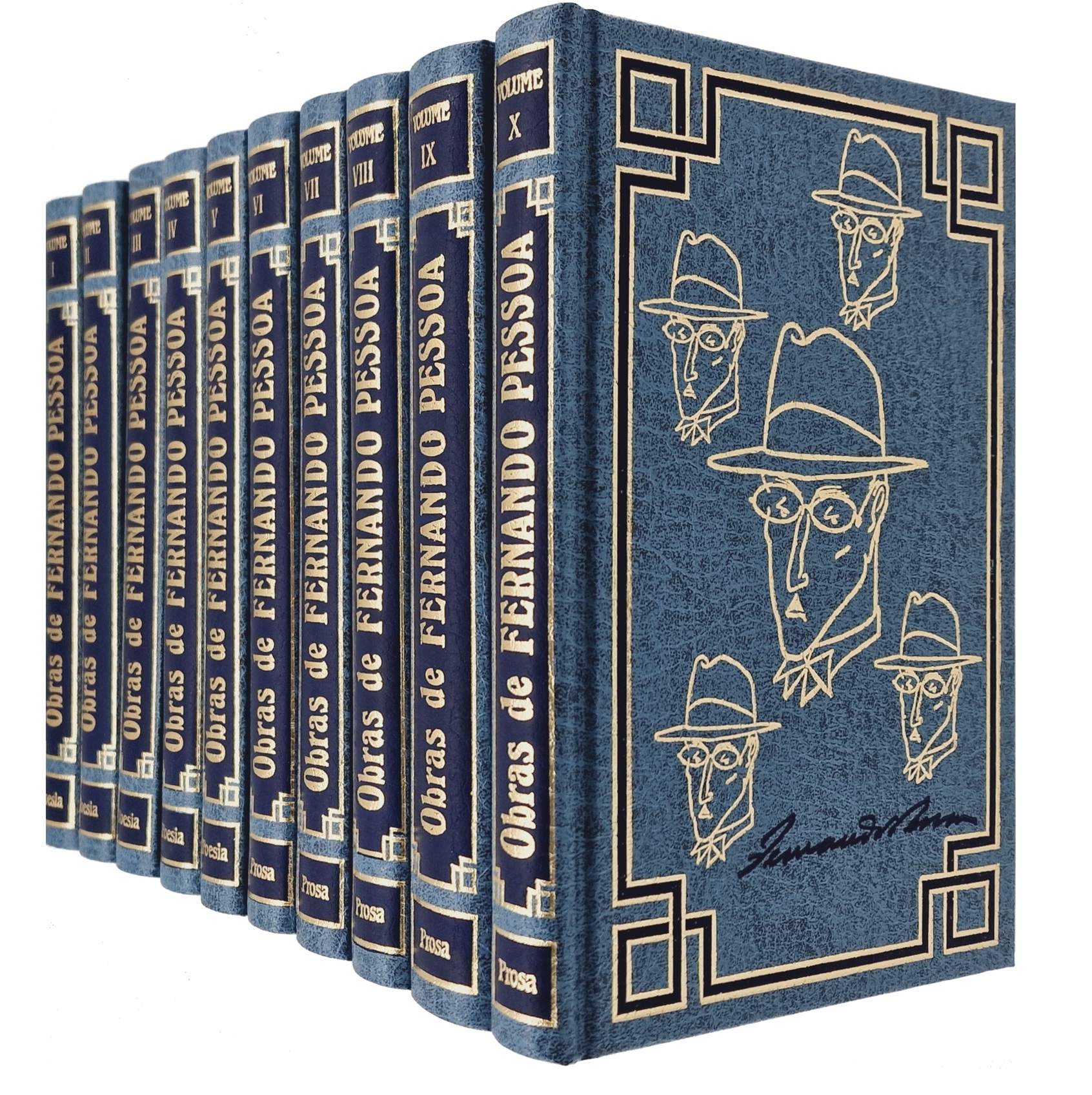 OBRAS DE FERNANDO PESSOA, 10 VOLS. 