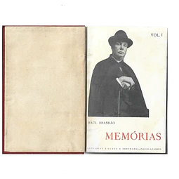 MEMÓRIAS. RAÚL BRANDÃO.