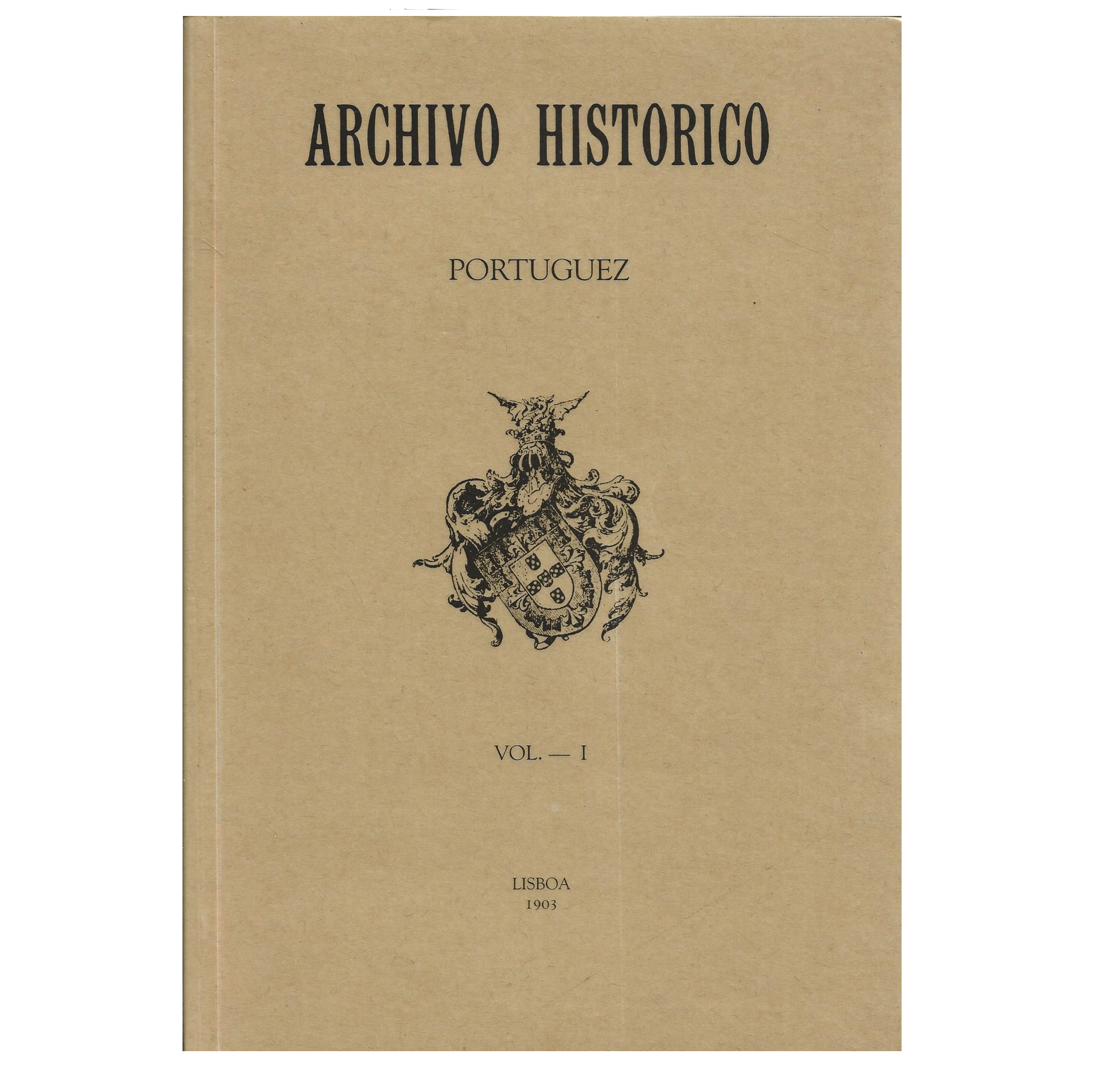 ARCHIVO HISTÓRICO PORTUGUEZ - 11 VOLS. 