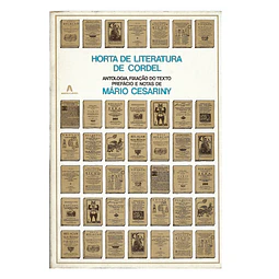 HORTA DE LITERATURA DE CORDEL.