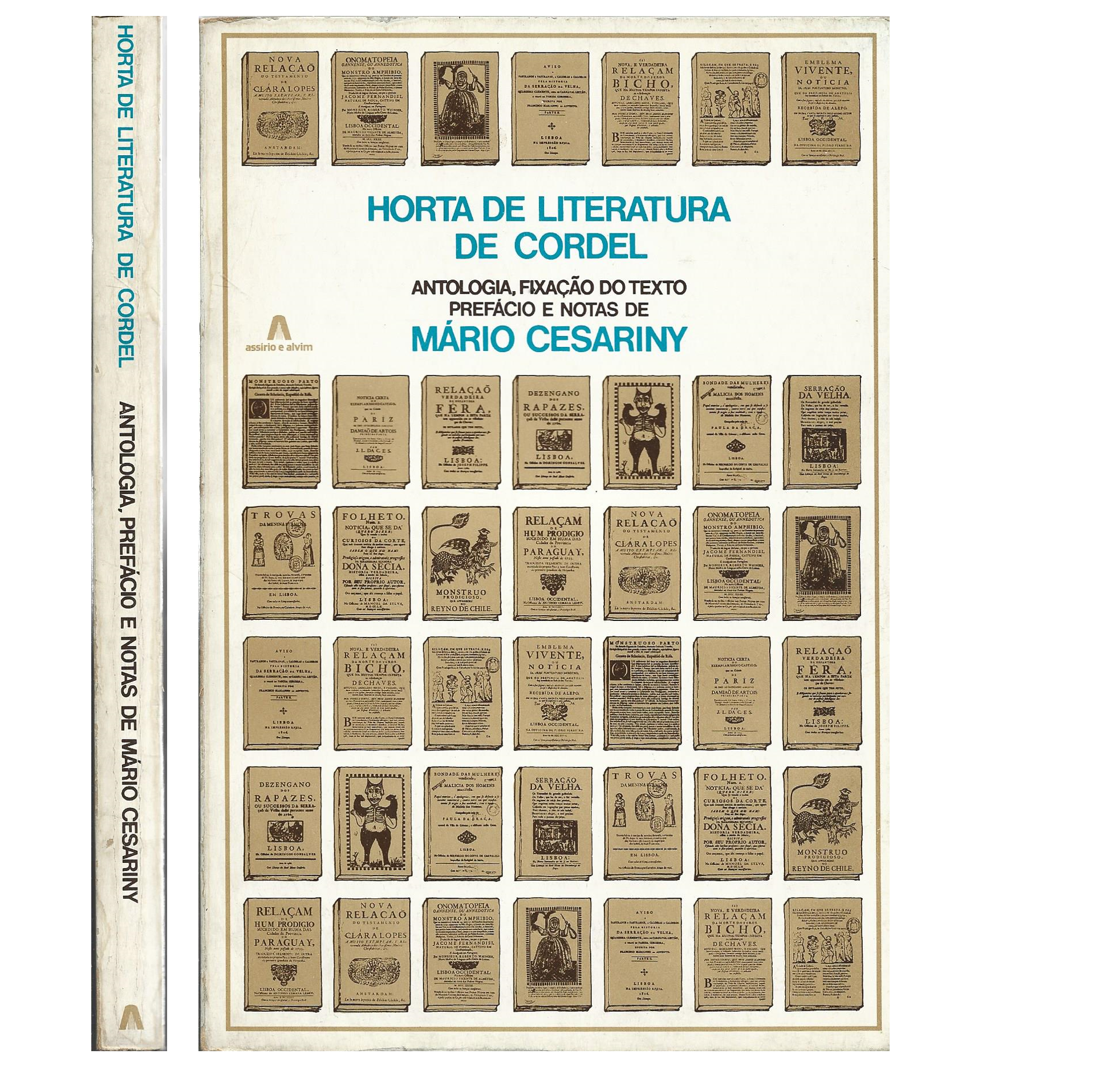 HORTA DE LITERATURA DE CORDEL.