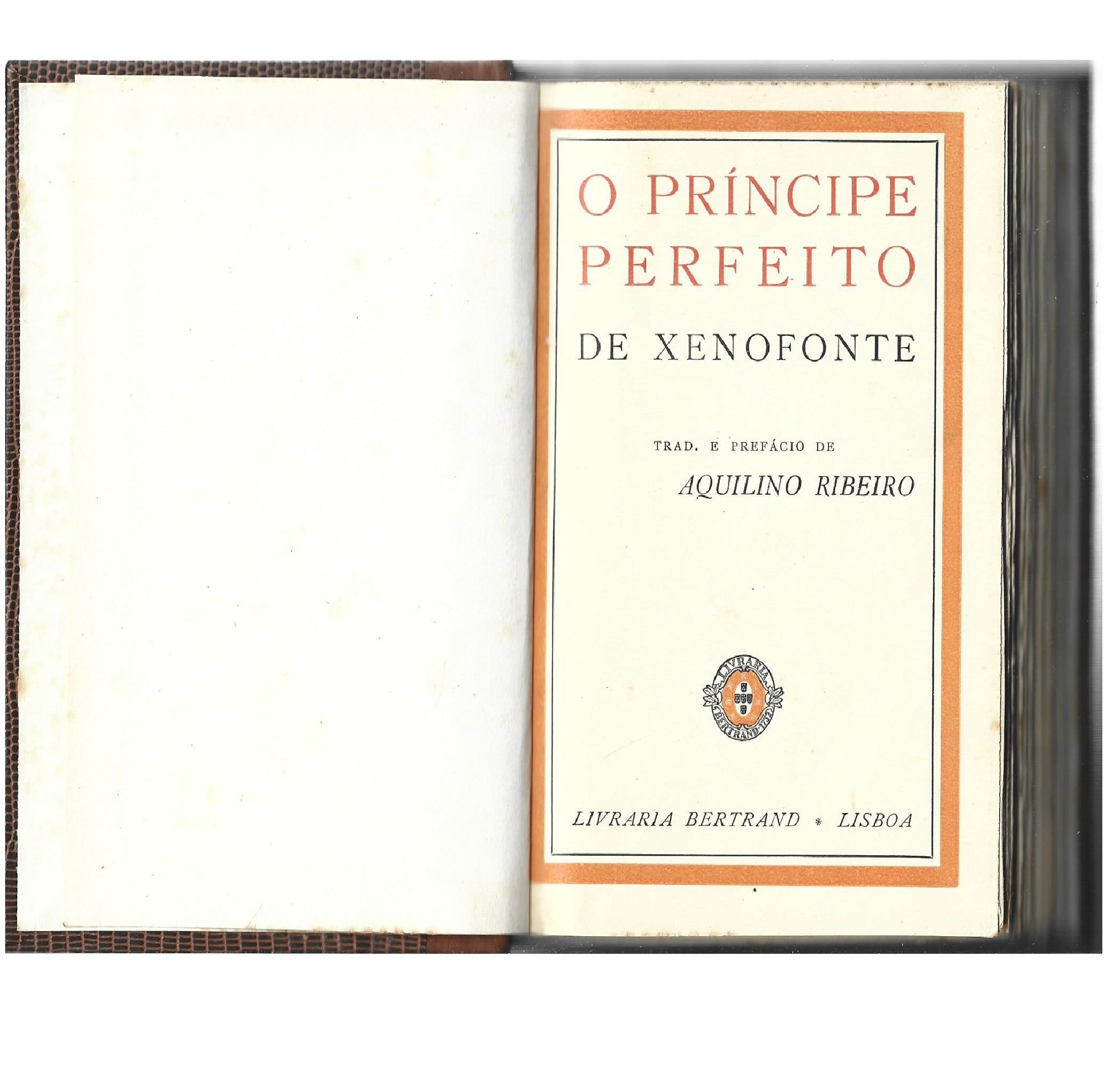 O PRÍNCIPE PERFEITO DE XENOFONTE.