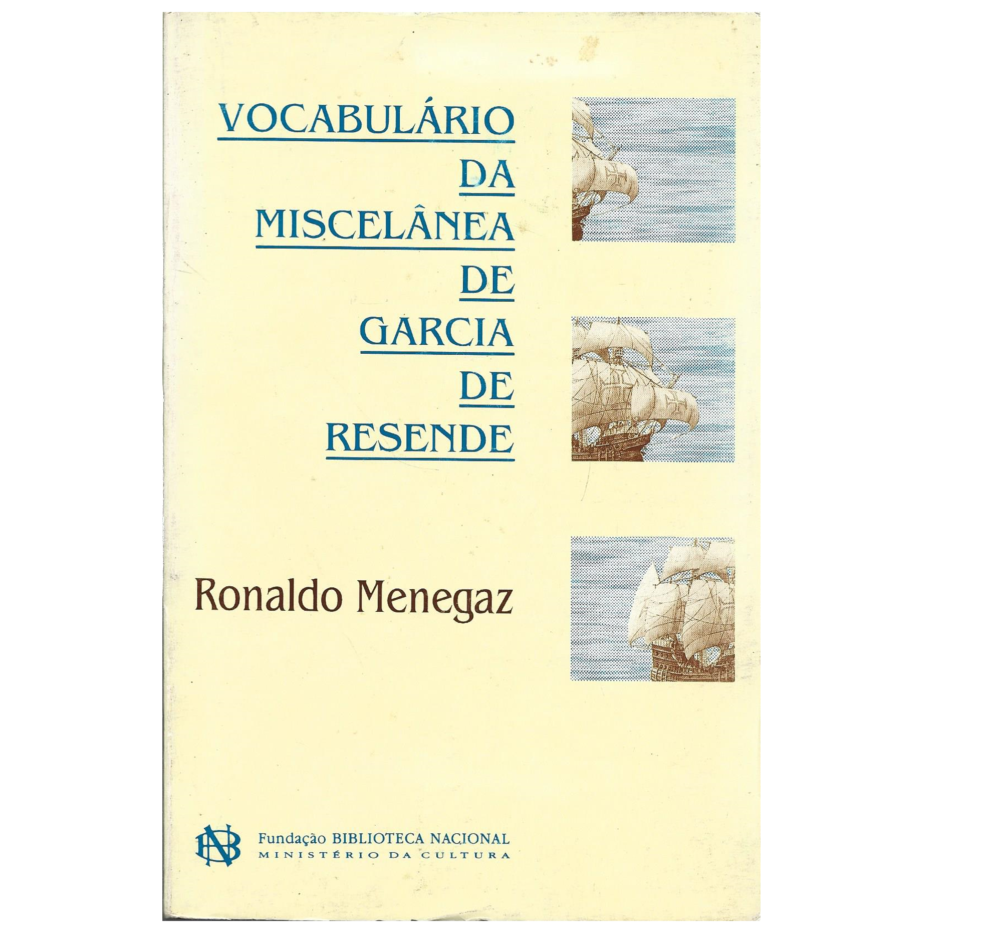 VOCABULÁRIO DA MISCELÂNEA DE GARCIA DE RESENDE.