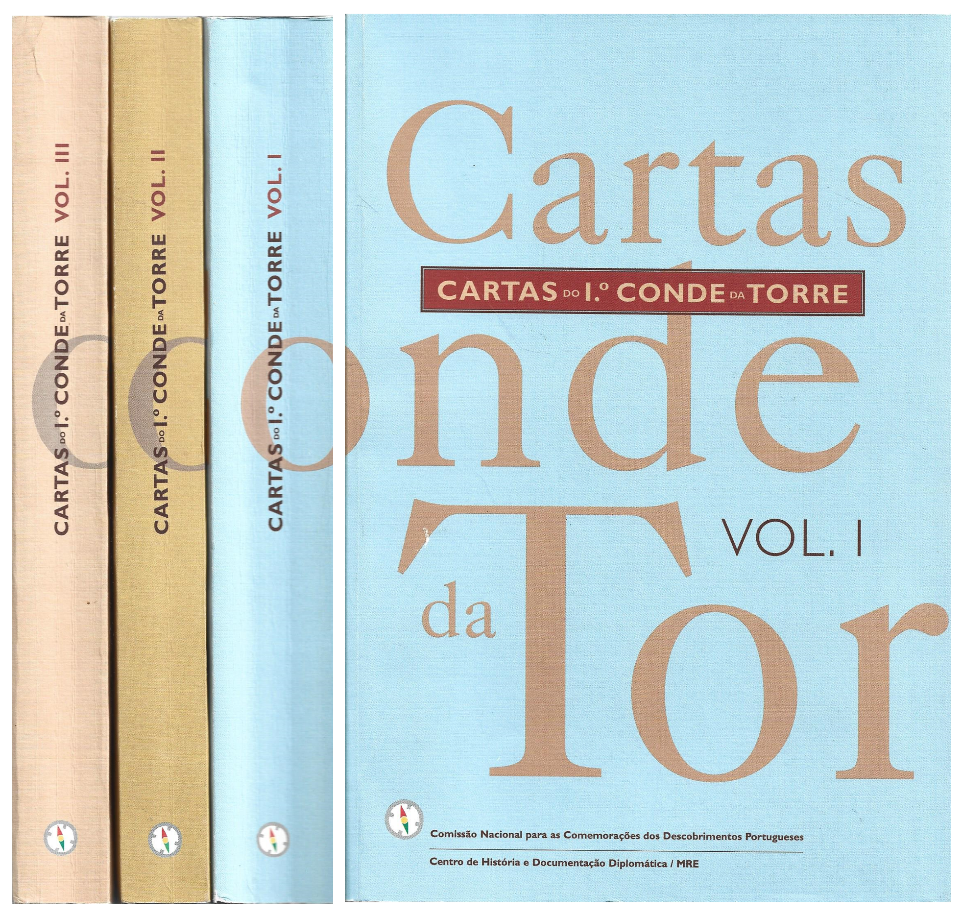 CARTAS DO 1º CONDE DA TORRE. VOL. I (A VOL. III)