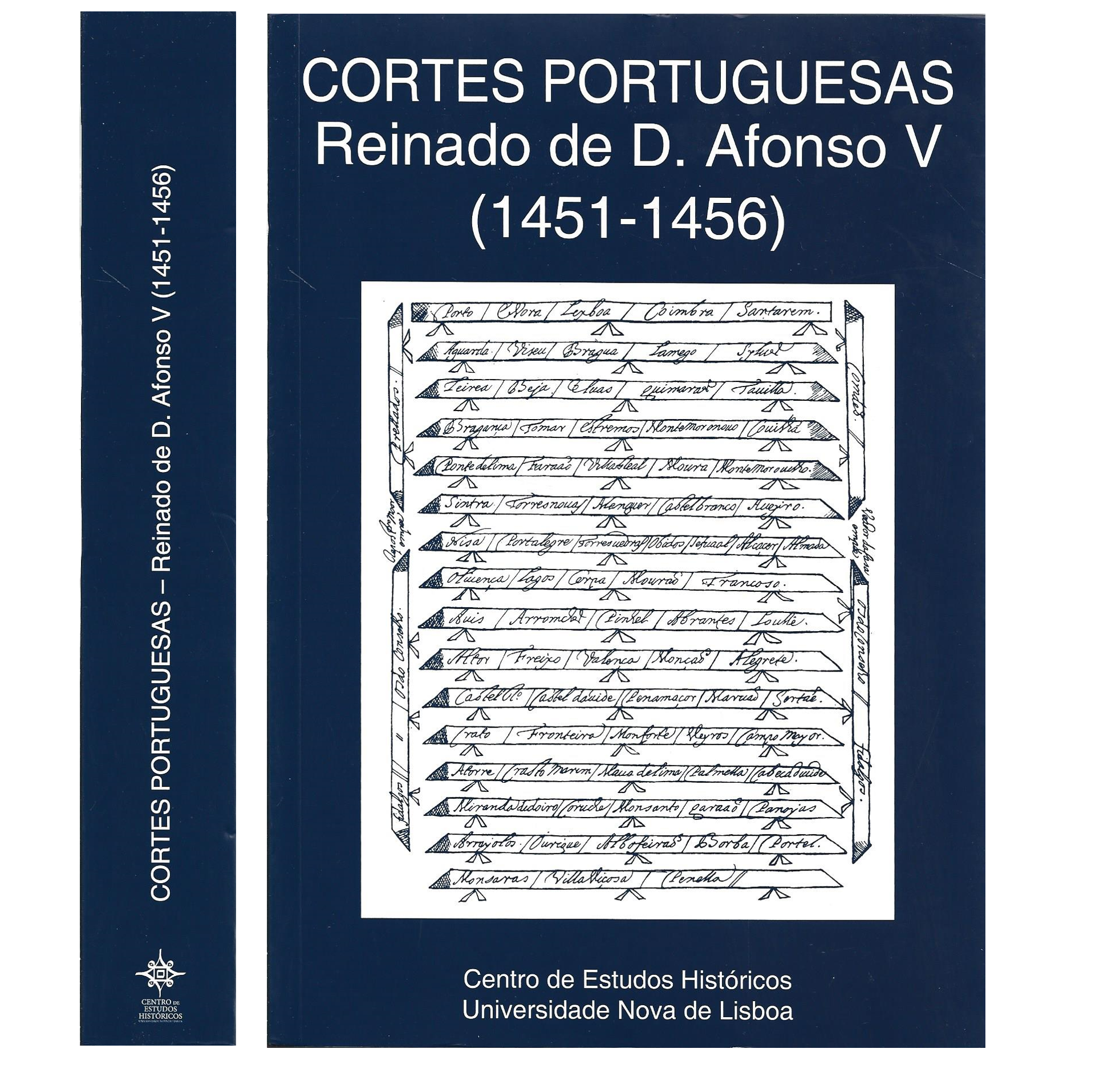 CORTES PORTUGUESAS: REINADO DE D. AFONSO V (1451-1456).