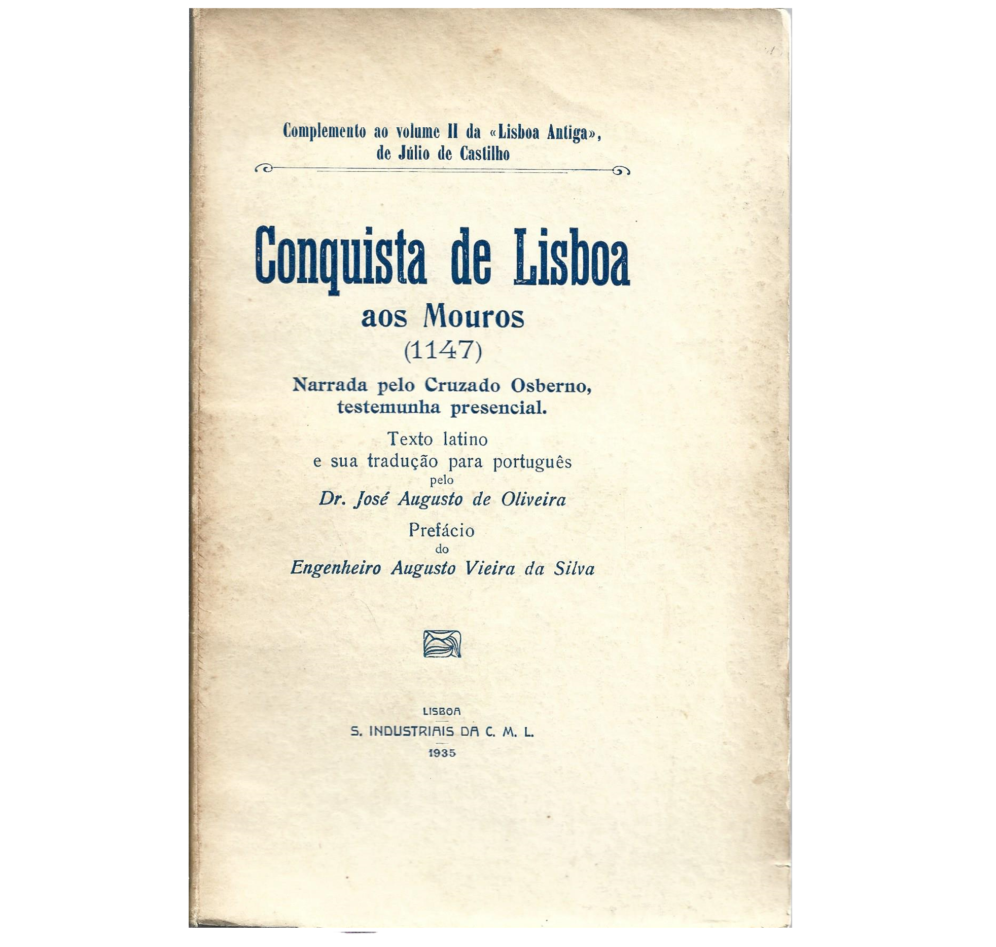 CONQUISTA DE LISBOA AOS MOUROS (1147).