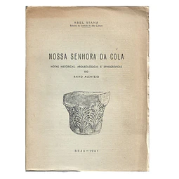 NOTAS HISTÓRICAS, ARQUEOLÓGICAS E ETNOGRÁFICAS DO BAIXO ALENTEJO